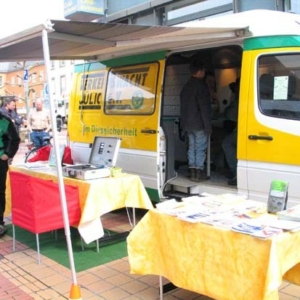 Ehemaligen Informationsmobil der Verkehrswacht