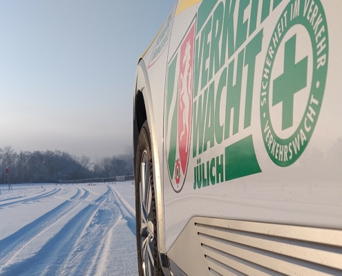 Bild des Elektroautos der Verkehrswacht
